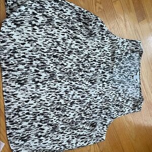 Nine West Black and White Tank Top